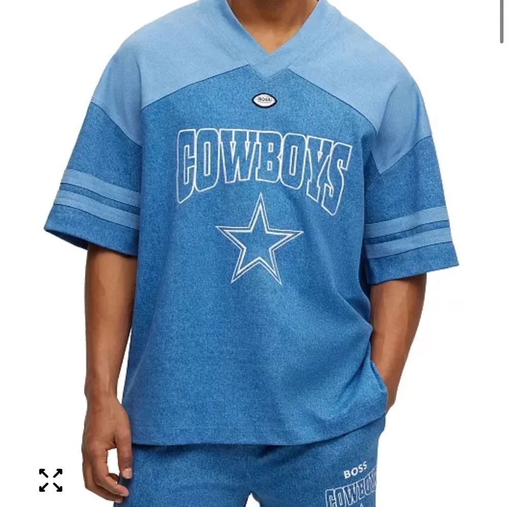 Boss NFL cowboys Light Blue NFL Jersey
